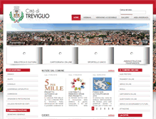Tablet Screenshot of comune.treviglio.bg.it